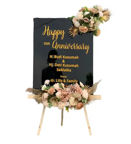 Papan Bunga Akrilik Taelarek
